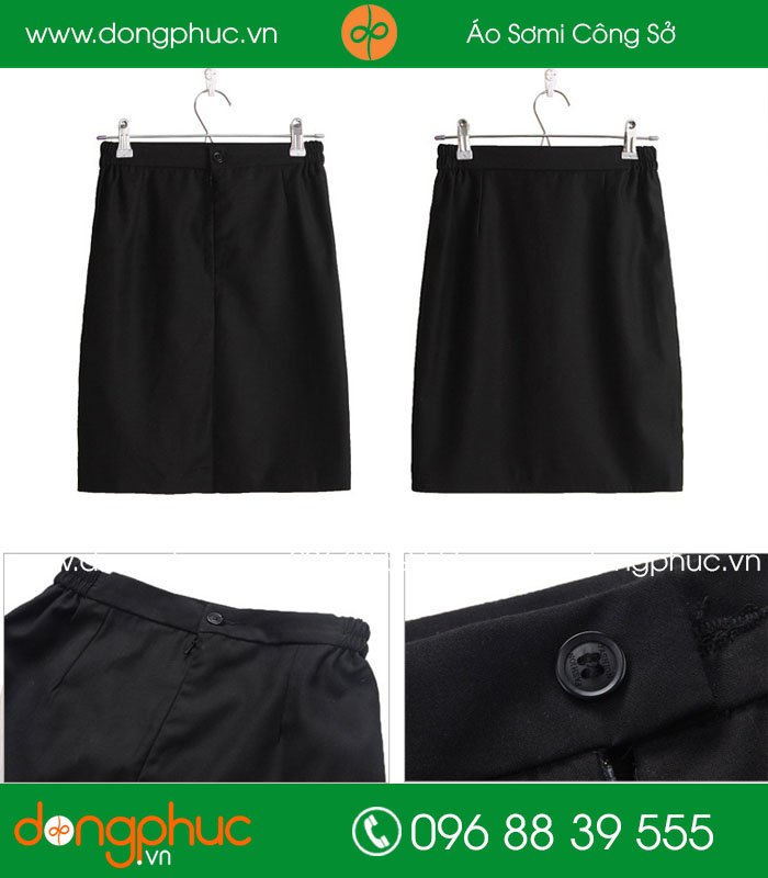 Đồng phục chân váy màu đen